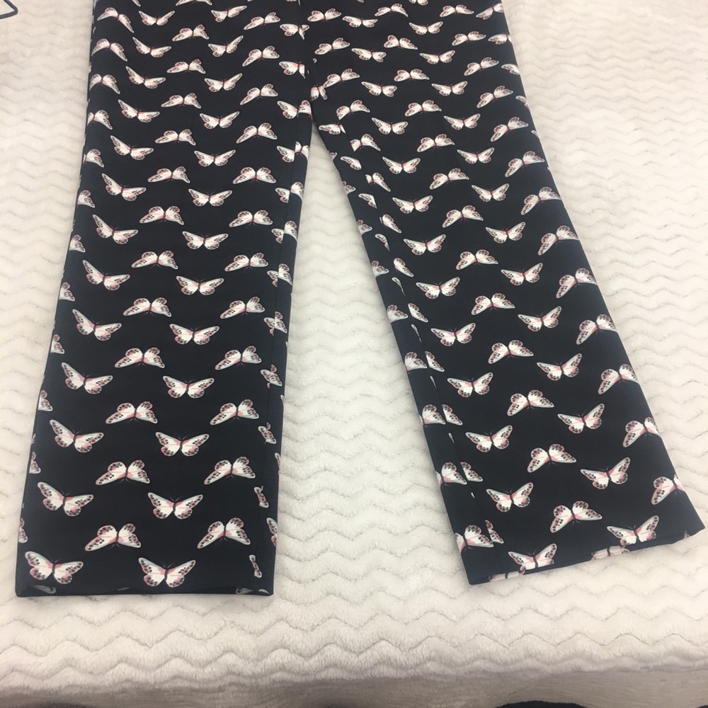 Kate Spade Butterfly Crepe Pant Size 4 - Picture 5 of 6